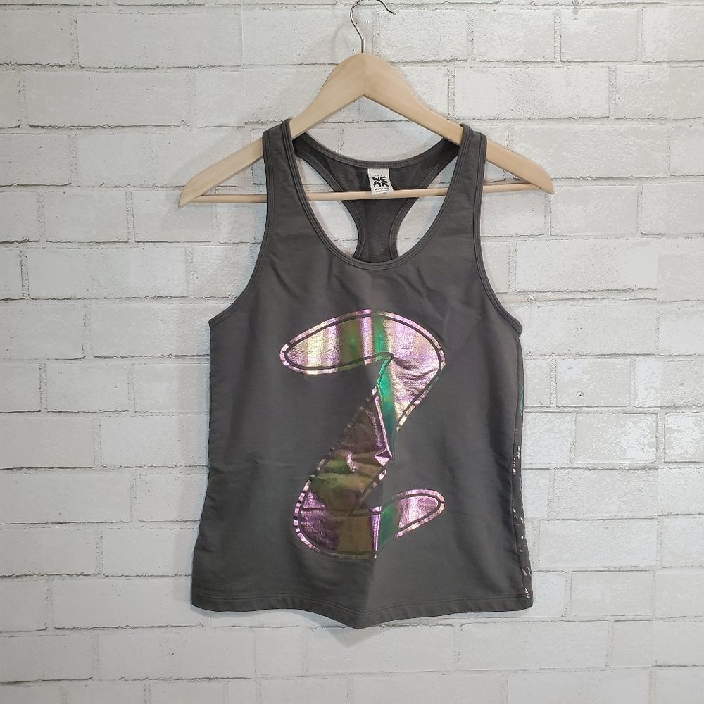 Zumba Wear gray tank top